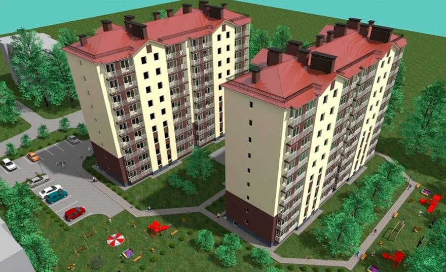 Жилой дом на ул. Тургенева, корпус А, Зеленоградск